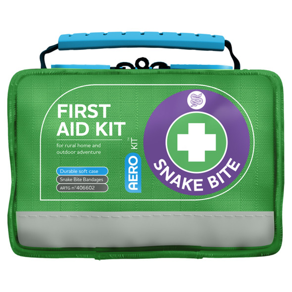 Snake Bite First Aid Kit Softpack Green AeroKit Snake Bite First Aid Kit Softpack Green AeroKit