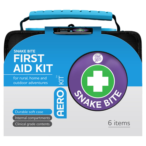 AeroKit Snake Bite First Aid Kit Softpack Black