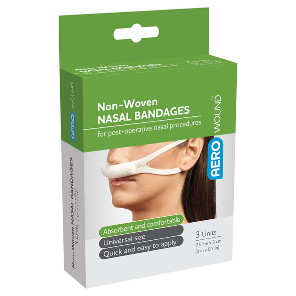 AeroWound Nasal Sling Bandage Box of 3 AeroWound Nasal Sling Bandage Box of 3