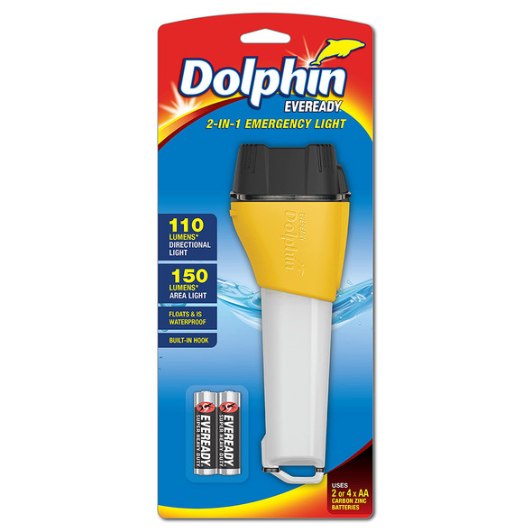 EVL Dolphin 2in1 Waterproof Torch with Red Light EVL Dolphin 2in1 Waterproof Torch with Red Light