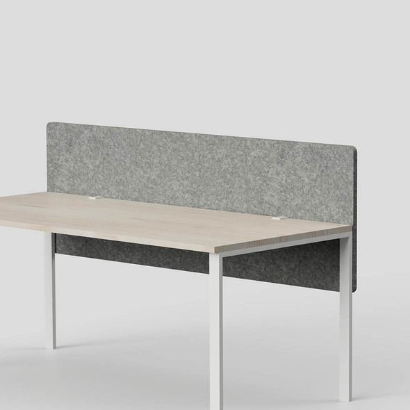 SANA Altitude Dual Above and Below Desk Screen 1200 x 12 x 600mm Moonlight SANA Altitude Dual Above and Below Desk Screen 1200 x 12 x 600mm Moonlight