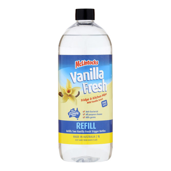 Vanilla Fresh All Purpose Cleaner Refill Bottle 1 Litre Case of 4 Vanilla Fresh All Purpose Cleaner Refill Bottle 1 Litre Case of 4