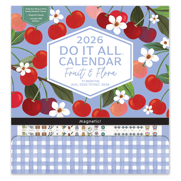 Orange Circle 2026 Fruit and Flora Do It All Wall Calendar Orange Circle 2026 Fruit and Flora Do It All Wall Calendar