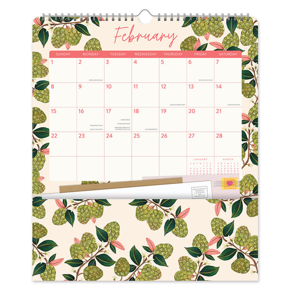 2026 Fruit and Flora Pocket Plus Calendar Orange Circle 2026 Fruit and Flora Pocket Plus Calendar Orange Circle