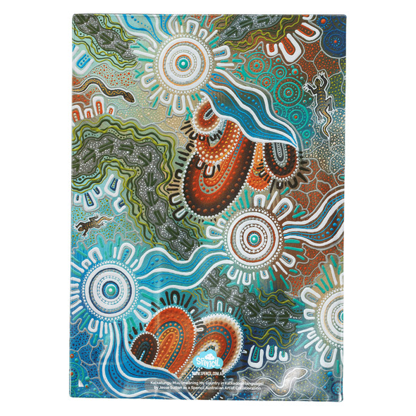 A4 Exercise Book Cover Pack of 6 Spencil Kalkatungu Muu 1 A4 Exercise Book Cover Pack of 6 Spencil Kalkatungu Muu 1
