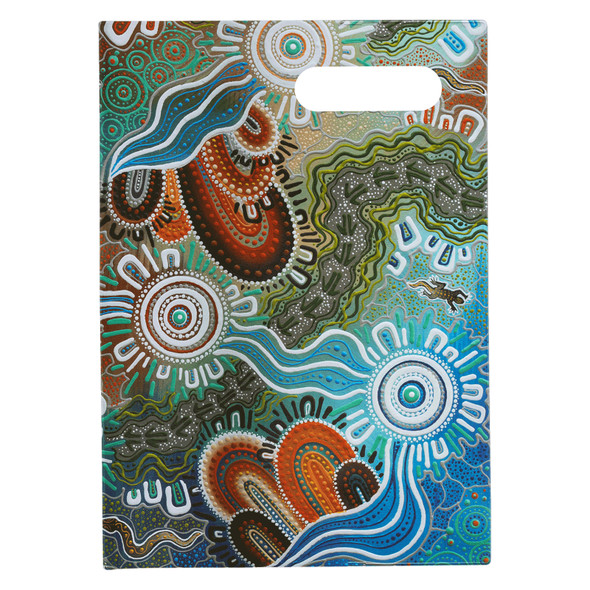 Spencil Kalkatungu Muu 2 A4 Exercise Book Cover Pack of 6 Spencil Kalkatungu Muu 2 A4 Exercise Book Cover Pack of 6