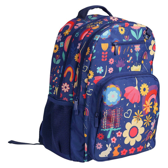 Flower Power Big Kids Backpack 45 x 35 x 18cm Spencil