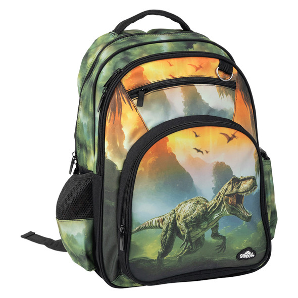 Jurassic Kingdom Big Kids Backpack 45 x 35 x 18cm Spencil Jurassic Kingdom Big Kids Backpack 45 x 35 x 18cm Spencil