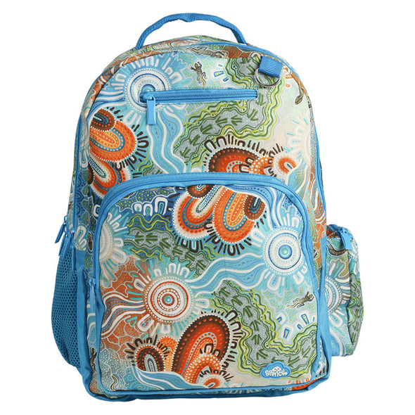 Spencil Kalkatungu Muu Big Kids Backpack 45 x 35 x 18cm Spencil Kalkatungu Muu Big Kids Backpack 45 x 35 x 18cm
