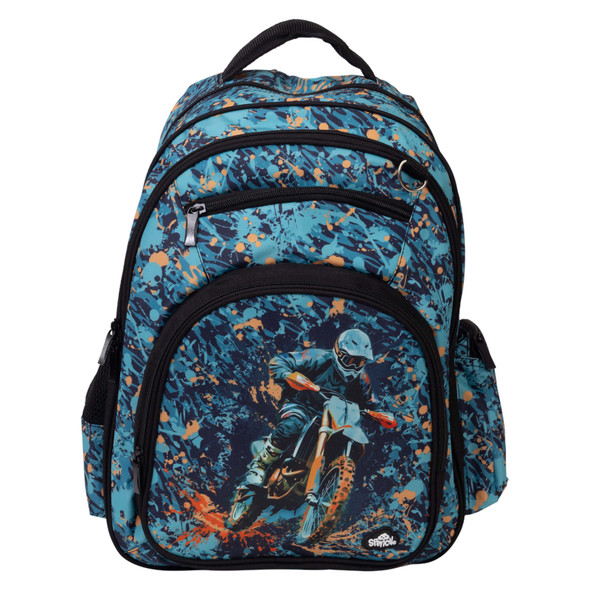 Spencil Moto Camo Trax Big Kids Backpack 45 x 35 x 18cm Spencil Moto Camo Trax Big Kids Backpack 45 x 35 x 18cm