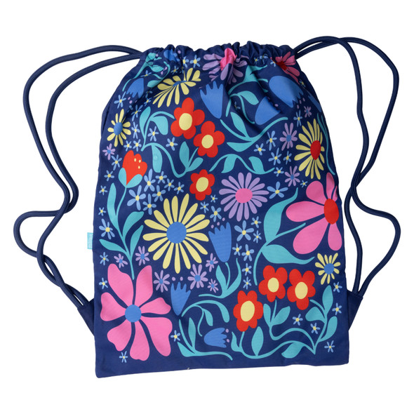 Spencil Flower Fun Big Drawstring Bag 50 x 37 x 2cm Pack of 3 Spencil Flower Fun Big Drawstring Bag 50 x 37 x 2cm Pack of 3