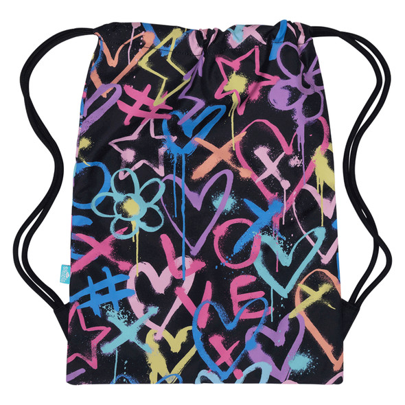 Spencil Hearts and Crosses Big Drawstring Bag 50 x 37 x 2cm Pack of 3 Spencil Hearts and Crosses Big Drawstring Bag 50 x 37 x 2cm Pack of 3