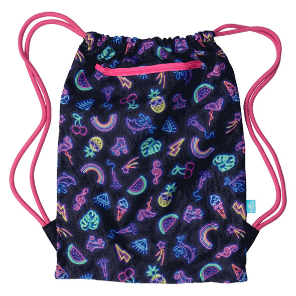 Spencil Big Drawstring Bag 50 x 37 x 2cm Pack of 3 Neon Party Spencil Big Drawstring Bag 50 x 37 x 2cm Pack of 3 Neon Party