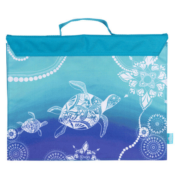 Spencil Library Bag 30 x 37 x 3cm Pack of 3 Turtle of Life Spencil Library Bag 30 x 37 x 3cm Pack of 3 Turtle of Life