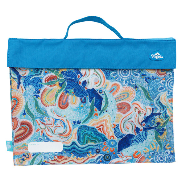 Spencil Wani-Wani Watina Library Bag 30 x 37 x 3cm Pack of 3 Spencil Wani-Wani Watina Library Bag 30 x 37 x 3cm Pack of 3