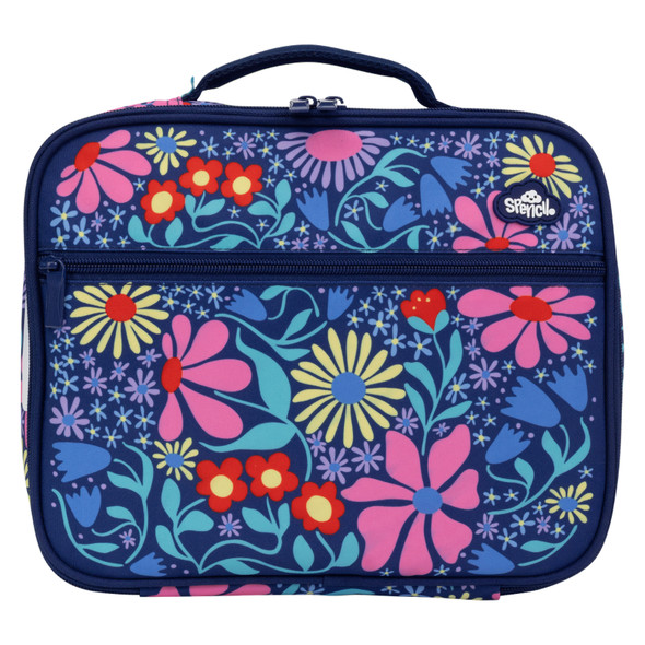 Flower Fun Big Cooler Lunch Bag and Chill Pack Spencil Flower Fun Big Cooler Lunch Bag and Chill Pack Spencil