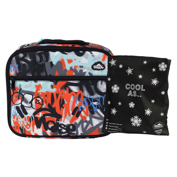 Spencil Urban Scrawl Big Cooler Lunch Bag and Chill Pack Spencil Urban Scrawl Big Cooler Lunch Bag and Chill Pack