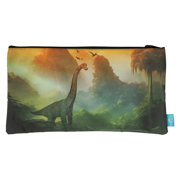 Spencil Twin Zip Pencil Case Jurassic Kingdom Spencil Twin Zip Pencil Case Jurassic Kingdom