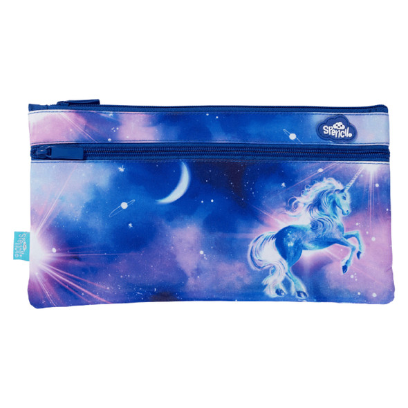 Spencil Moonlit Unicorn Twin Zip Pencil Case Spencil Moonlit Unicorn Twin Zip Pencil Case