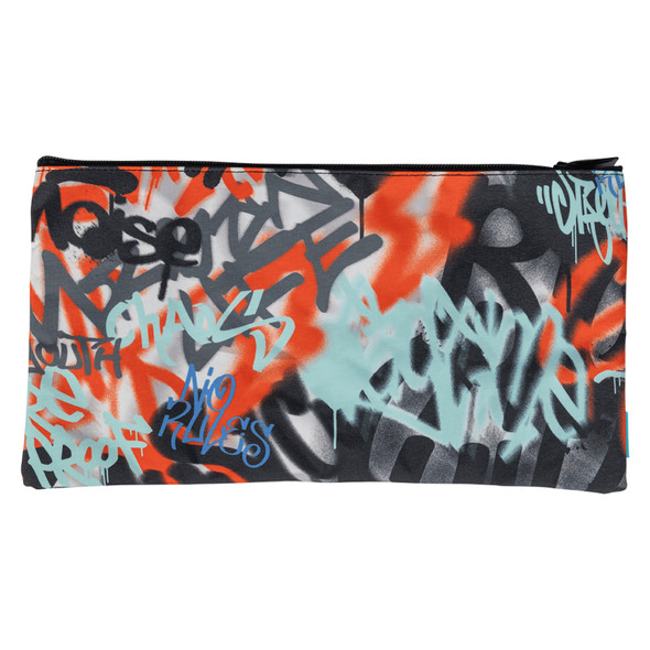 Spencil Twin Zip Pencil Case Urban Scrawl Spencil Twin Zip Pencil Case Urban Scrawl