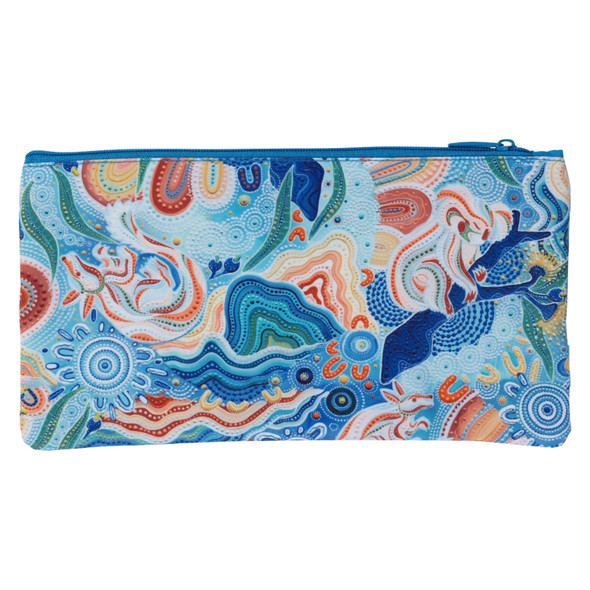 Spencil Twin Zip Pencil Case Wani-Wani Watina Spencil Twin Zip Pencil Case Wani-Wani Watina