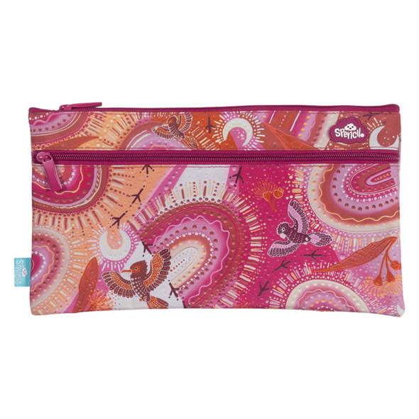 Spencil Yarrawala Twin Zip Pencil Case Spencil Yarrawala Twin Zip Pencil Case