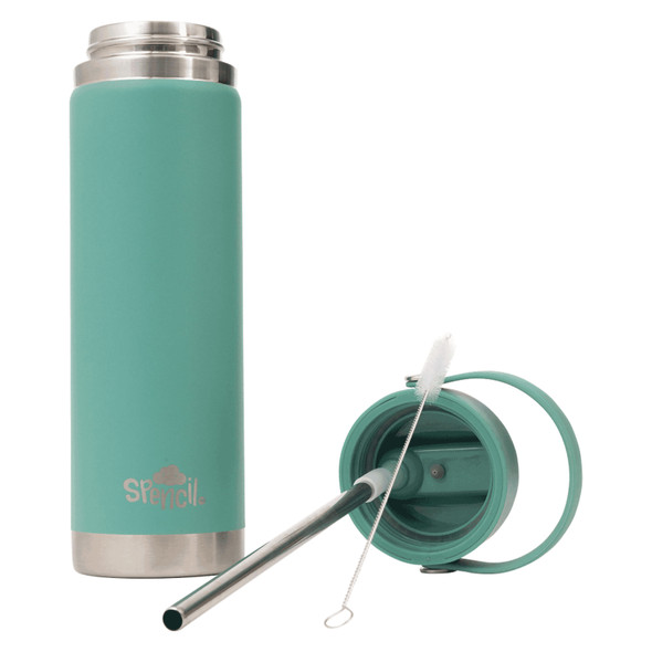 Spencil Sage Big Insulated Water Bottle 650ml Spencil Sage Big Insulated Water Bottle 650ml