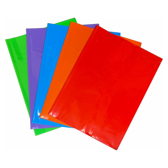 Osmer Solid Assorted 345 x 250mm Scrapbook Cover Pack of 20