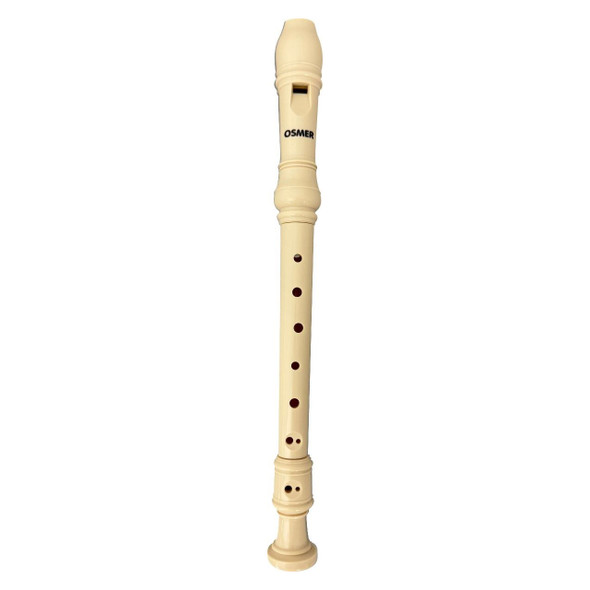 Osmer Soprano Recorder Ivory with Cleaning Stick