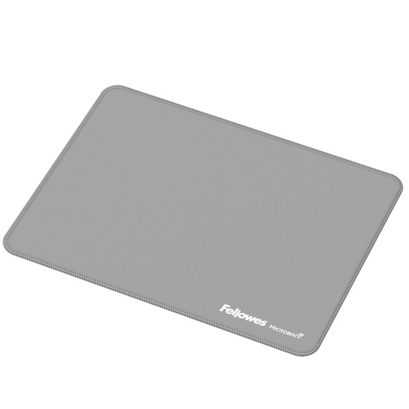 Fellowes Breyta Desk Mat in grey shown on a white background.