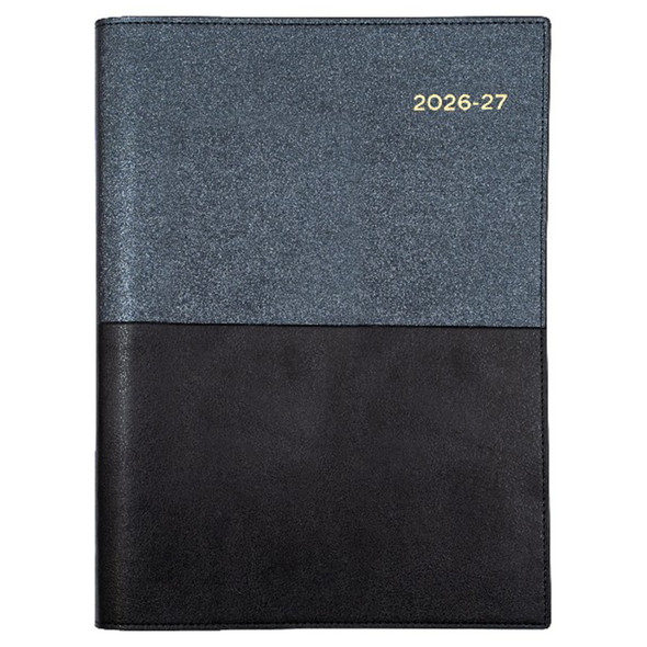 Collins Vanessa Financial Year Diary 2026-2027 A4 One Day To A Page Black