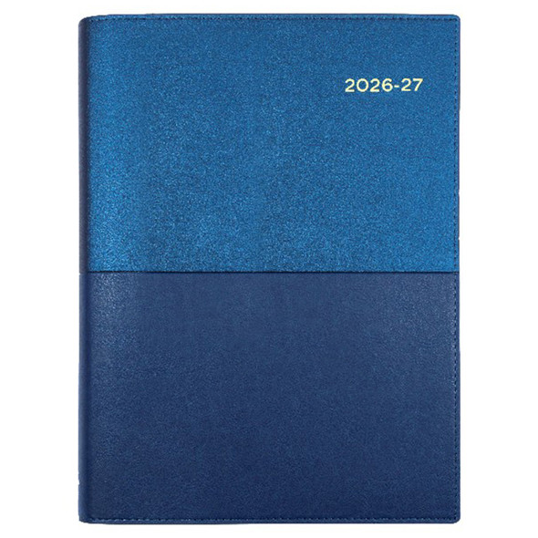 Collins Vanessa Financial Year Diary 2026-2027 A5 Week To A View Blue