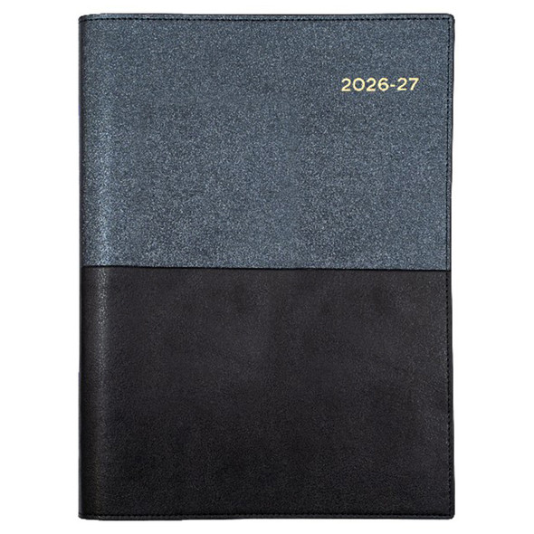 Collins Vanessa Financial Year Diary 2026-2027 A5 Week To A View Black