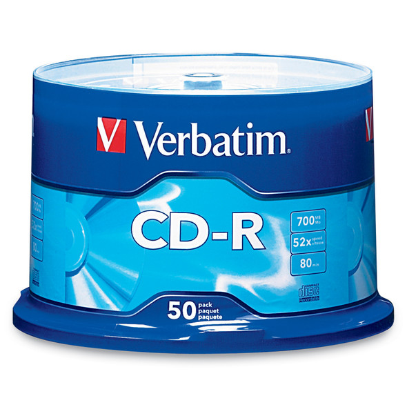 Verbatim CR-R 80 Minute Pack of 50 52x