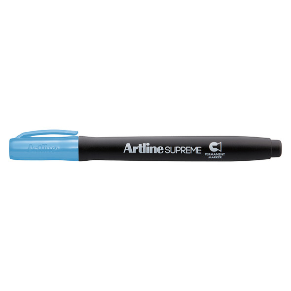 Artline Supreme Permanent Marker Chisel Light Blue