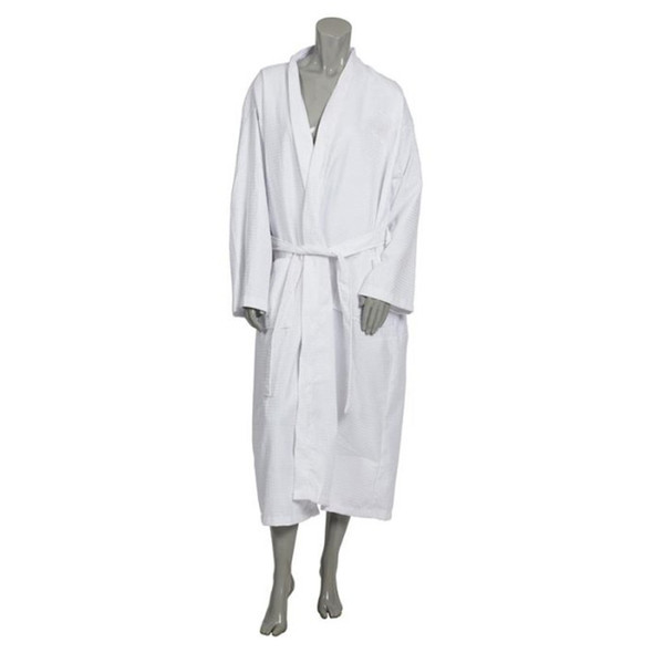 Compass White Cotton Waffle Bathrobe Pack of 10