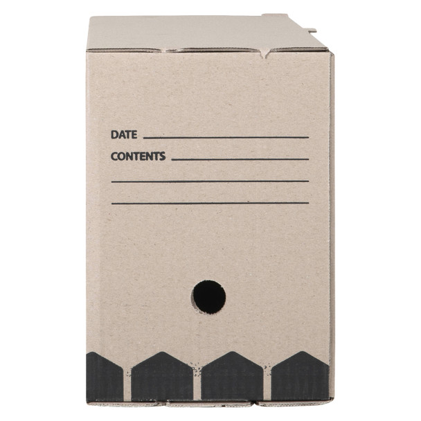 Marbig Brown Compact Archive Box Carton of 5