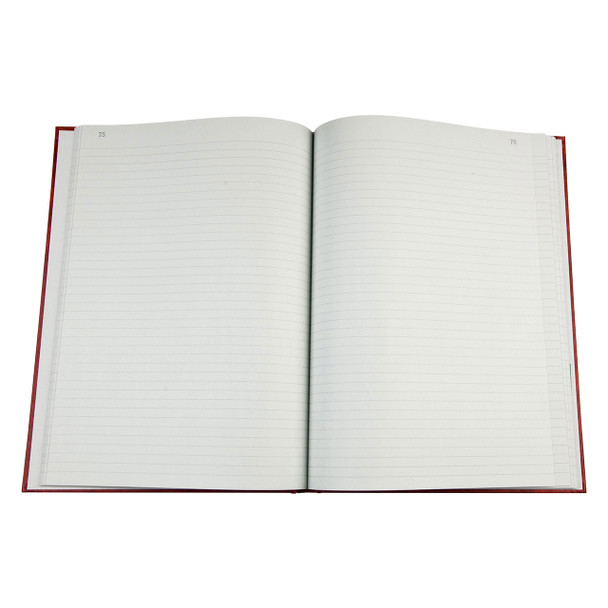 Collins 10919 Account Book Series 3880 Feint Paged Red Cover