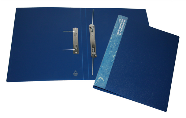 Colby 104A Spiral Spring File With Transfer Staple Polypropylene A4 100 Sheet 80Gsm 312Mm X 237Mm X 20Mm Spine Navy | Its A Mega Thing