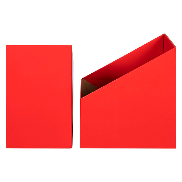 Marbig Red Book Box Large Pack of 5