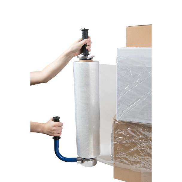 Cumberland 500mm x 450m - Clear 7030 Hand Pallet Shrink Wrap 25 Micron | Mega Office Supplies