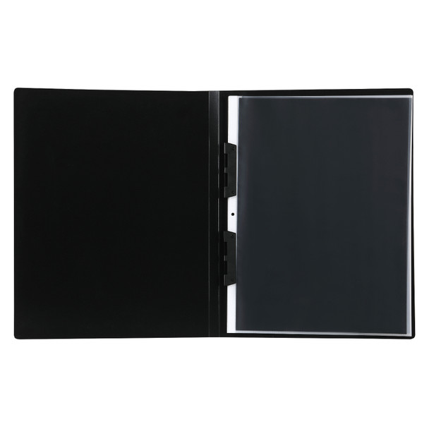 Marbig Organiser File Portable with Tabs A4 Black