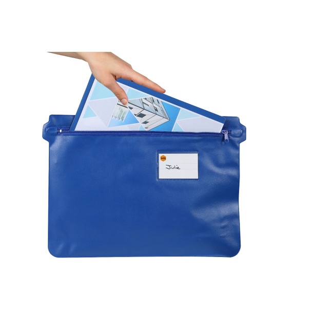 Marbig Convention Case 415 x 305mm PVC Blue