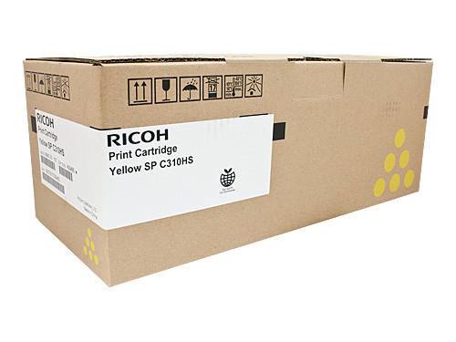 Ricoh 406486 Toner Cartridge Yellow 6000 Pages