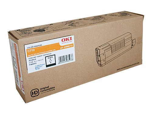 OKI C710N/C711N Toner Cartridge 11000 Pages Black