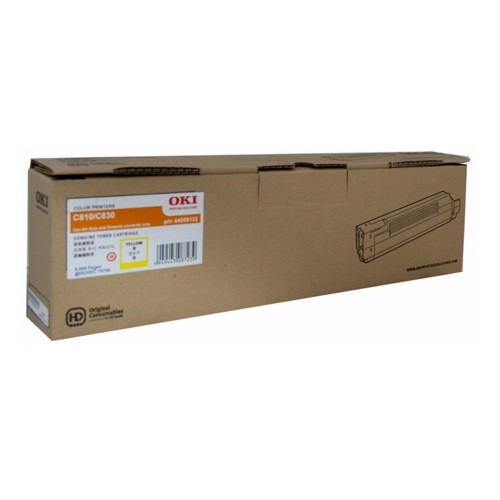OKI MC853 Toner Cartridge 7300 Pages Yellow