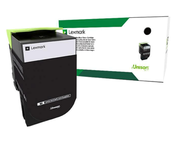 Lexmark 70C80K0 Black Toner Cartridge 1000 Pages