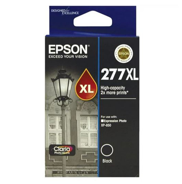 Epson C13T278192 277Xl High Yield Ink Cartridge Claria Photo Hd Black | Its A Mega Thing