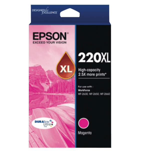 Epson C13T294392 220Xl High Yield Ink Cartridge Durabrite Ultra Magenta | Its A Mega Thing