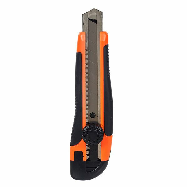 Marbig Cutter Knife Heavy Duty with Wheel Fluoro Orange
